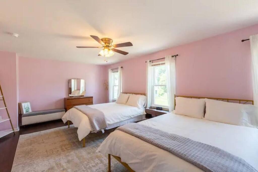 Lrge 5 Bedroom 9 Beds Near Dc-Pool, Hot Tub, Gym, Game Rm, Fire Pit Bowie Exterior foto